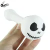 Tuyau à fumer en Silicone avec bol en verre, 1 pièce, créatif Halloween, incassable, tuyaux à main pour fumer