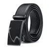 Ремьи роскошные мужские автоматические бренды Buckle Belt Design Black Texture выделяет бизнес -атмосферу Beltbelts FORB22