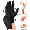 Cykelhandskar Komprimering Artrit Handgrepp handskar handledstöd unisex för händer fingerfogar karpal smärtlindring cykelcykelcykel