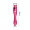 Vibrator Massager Magic Tongue Licker Heat Stick Breast Vibrating Masturbation Kvinnliga roliga produkter 7QM6