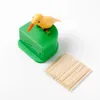 Kleine vogel tandenstoker container automatische tandenstoker dispenser tandenstoker houder huisdecoratie keuken accessoires