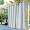 Curtain & Drapes Waterproof Outdoor Blackout Patio Panel For Sliding Door / Foyer Arbor Lanai Custom Beige 1 PanelCurtain