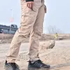 Pantaloni da uomo Pantaloni cargo militari da uomo Tattica multitasca impermeabile dell'esercito 220823