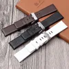 Montre les bandes fortes flexibilité véritable sangle en cuir pour dz4323 / 1657/4318 bracelets de bande 22 mm 24 mm 26 mm 28 mm 30 mm hele22