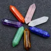 7 Chakra Coffret Reiki Pierre Naturelle Pierres de Cristal Polissage Améthyste Quartz Rose Yoga Énergie Perle Chakra Guérison Décoration 8x32mm