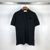 Camisetas de hombre Camisas Verano Diseñador de moda Carta Bordado Camisa Ropa Corta 3 PFP6