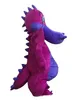 Factory Big Purple Dragon Mascot Costume Fancy Dress Adult Size278V