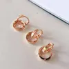 Clip-on & Screw Back Fine Jewelry Pure 18K Gold Earring Clip AU750 Simple Clasp Design Gift For Women EA014Clip-on