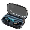 EPACKET T11 TWS Cuffie wireless Bluetooth 5.0 auricolare in-ear 3300MAH CHARDGE BIN EARBUD STEREO IPX7 Sport Waterproof Headse332C