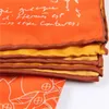 Scarves Manual Hand Rolled Twill Silk Scarf Women Pegasus Print Square Scarves Echarpes Foulards Femme Wrap Bandana Hijab 90CM*90CM