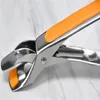 Stainless steel anti-scalding bowls pliers non-slip grab pliers silicone handle kitchen tool multi-function chuck bowl lifter JLB15281