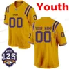 Custom Shatting 7 Tyrann Mathieu 80 Jarvis Landry 9 Joe Burreaux Burrow 91 Beriden Fehoko Lsu Tigers College Youth Kids Jerseys6675323