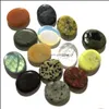 Konst och hantverk oroar Stone Thumb Gemstone Natural Rose Quartz Healing Crystal Therapy Reiki Treatment Spiritual Minerals M Sports2010 DHSI0