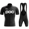 Conjuntos de ciclismo RCC POC, uniforme de bicicleta de montaña, conjunto de Jersey de verano para hombre, camisetas de bicicleta de carretera, ropa de bicicleta MTB 220621
