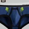 52025 Men Underwear Briefs 3-Pack Coton Modal Respirant Fashion Slip Sexy avec Fly Slips T220816