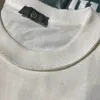 흰색 티셔츠 티 빈티지 프린트 남자 면화 티 탑 캐주얼 짧은 슬리브 진짜 사진