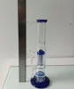 10 inch Rechte/Gebogen Type Glazen Water Bong Waterpijpen met Boom Arm Perc en Honingraat Filters Rookpijpen