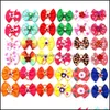 Dog Apparel Supplies Pet Home Garden 100Pcs Hair Bows Accessories Grooming Bow For Party Holiday Wedding Pets 1157 V2 Drop Delivery 2021 R