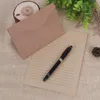 Geschenkwikkeling retro literaire bekentenis liefdesbrief kraft papier zwarte envelop blanco diy Japanse en Koreaanse eenvoudige envelopegift