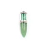Pendant Necklaces 12PCS/LOT High Quality Pendants Natural Stone Crystal Necklace Pendulum Chakra Energy Healing Charms JewelryPendant Pendan