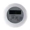 Five kinds of color Circular LCD digital kitchen countdown timer Cooking counter Reverse timer alarm clock magnetic