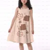 Платья девочки для девочек детские детские платья одежда детская рукавица принцесса.