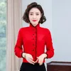 Women's Blouses Shirts Office Draag Women Korean Fashion Blusas Mujer de Moda 2022 Tops Chic Point Chemises Femme Urbano Bonitas y Baratas