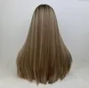 Еврейские парики Ombre Black Color # 1b Шелковистые прямые 100% европейские кутикулы Выровненные девственные человеческие волосы Кошерный парик для белой женщины Быстрая экспресс-доставка