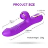 G spot coniglio vibratore giocattoli sessuali per donne vibratori di dildo vagina clitorio massaggiatore doppia vibrazione av stick sesso sicuro prodotto adulto prodotto 3101458