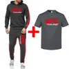 3pcs set Мужчины Set Set Hoodies Pants Set Sets мужской спортивный костюм.