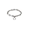 Modehalsband armband Street unisex cirkel hänge halsband för man kvinnans smycken hänge armband