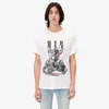 Herr t-shirts high street grafiska tees nallebjörn bomull tryck t-shirt casual hip hop kort ärm