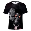 T-shirts pour hommes Hip Hop Rappeur YoungBoy Jamais cassé à nouveau T-shirt Camisetas Hombre 3D Imprimer Adulte Enfants Manches courtes Cool Tee271F