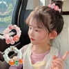 النسخة الكورية من عيد رأس الرباكين للأطفال الفتيات الفتيات ربطة عنق حبل الشعر زخارف صغيرة لطيفة