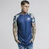 Sik Silk T Shirt Men Summer Short Sleeve Compression Tshirt Tshirt Tops TEE MĘŻCZYZNA CZYNIE Casual Fashion T-Shirts Men 220520