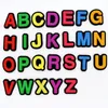 Crocs PVC Capital English Letters Sharms Sharms Associory Accessories Croc Shoe Bucke Decorations Ormaments Fit Jibz Party Kid's Homts