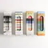 Present Wrap Rolls/Box Morandi Washi Tape Set Decorativ Diary Scrapbooking Material Masking Paper TapeSgift Giftoft