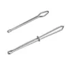 500SET 2PCS / SET EASY-PRODUT Bodkin Portez la courroie de ruban élastique Porter des outils de tissage Outils en acier inoxydable Filfeur de clip cité Tweezers