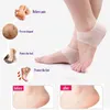 Socks & Hosiery 2pcs Silicone Heel Cover Moisturizing Gel Protector Anti-slip Cracked Foot Skin Care Protectors Pad Shoe InsertsSocks Hosier