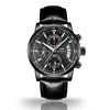 CWP Men zegarki Top Marka luksusowa skóra Waterproof Sport Quartz Chronograph Wojskowy zegar zegarowy Relogio Masculino Wristwatches Montre de Luxe x4