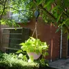 رفع التلسكوبية الخطاف الإبداعي لوازم الحدائق المنزلية للإبداع لتطبيق وعاء زهرة معلق معلق الحبل قفص الطيور