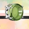 Fit pandora bedels 925 armband Kraal Originele doos Groene Zirkoon Positionering Gesp Huis Glas Europese charme sieraden