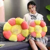 PC CM Sevimli Petal Peluş Yastık Güzel Bitki Çiçek Dolgulu Yumuşak Kanepe Sandalye Mat Ev Dekoru Hediye Kızlar Kız J220704