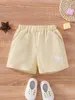 Baby Letter Graphic Track Shorts SHE01