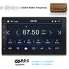 2 DIN 7 "Carplay Car DVD Radio Player Android-auto Am FM بلوتوث تعمل باللمس مرآة رابط HD MP5 لاعب USB نظام الصوت رئيس وحدة X4