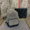 Designer-Rucksack, Mini-Handtasche, Diamant, große Tasche, Damen-Lederrucksack, Kristall, kleine Herren-Geldbörse, Schulterhandtaschen, Schultasche, Laptop-Rucksäcke, Dame, Dicky0750