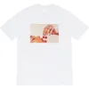 20SS Cherries Tee Cherry Caracter Box American Summer Limited High Street Designer T-shirts Brindável Mulheres Populares Mulheres Casais de Manga Curta TJAMTX113