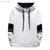 Mannen sweaters lange mouwen casual afdrukken met letter sweatshirt nieuwe lente hiphop trui sport top man mannelijk sweatshirt met capuchon l220801