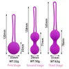 Safe Silicone Smart Ball Kegel Serrer Ben Wa Vagin Muscle Trainer Vaginal Geisha Érotique sexy Jouets pour Femmes