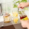 Upspirit Stainless Stee Long Handle Spoon Coffee Tea Stirring Spoons Dessert Ice Cream Cake Scoop Home Kitchen Gadgets 220509